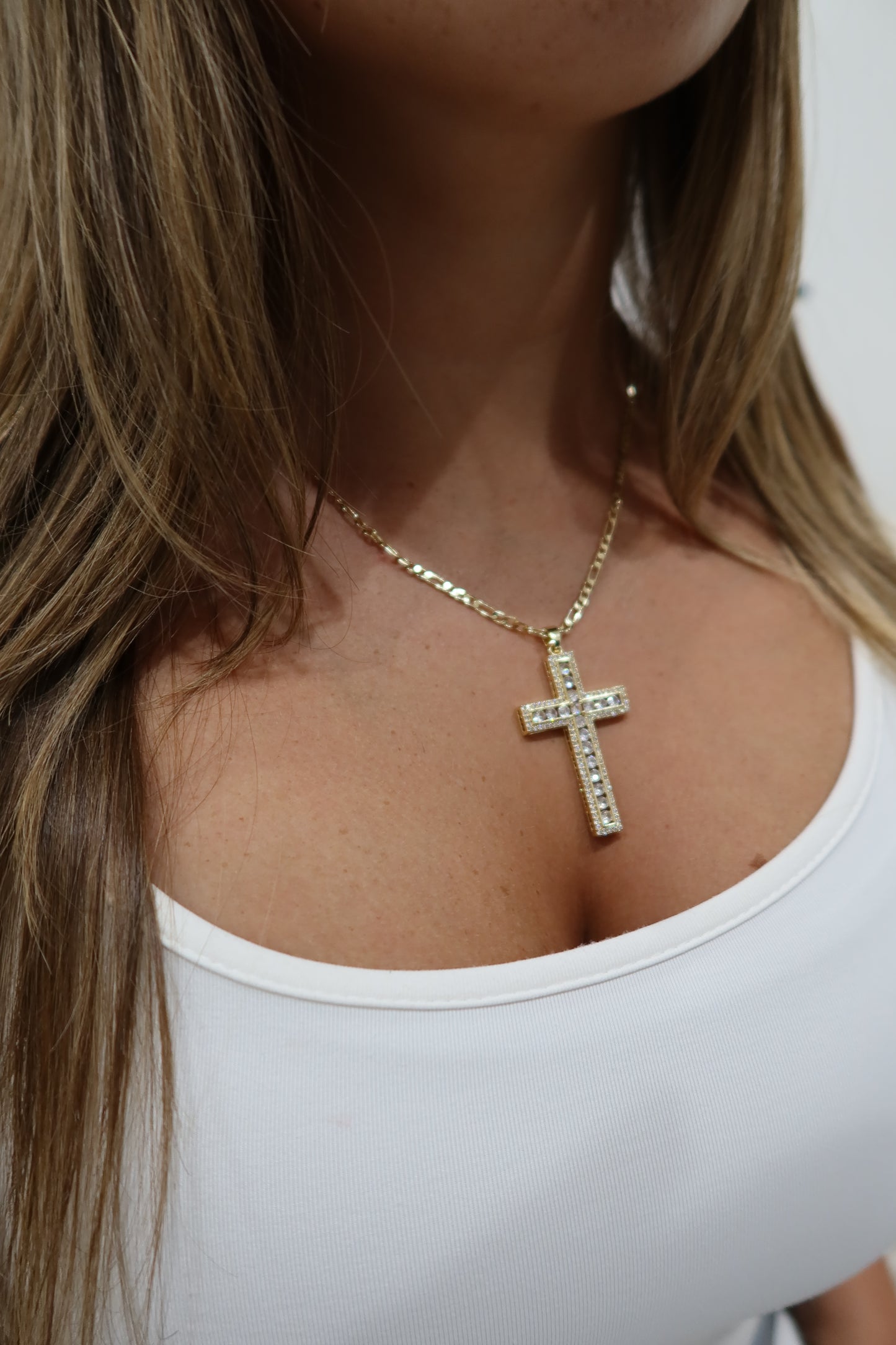 Venetian Cross Necklace